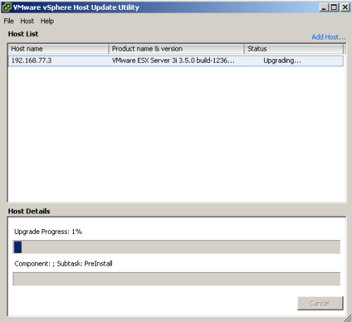 Picture 12 of How to upgrade ESXi 3.5 to 4.0