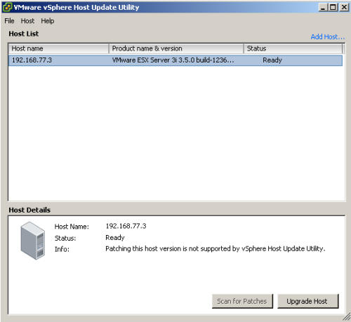 Picture 6 of How to upgrade ESXi 3.5 to 4.0