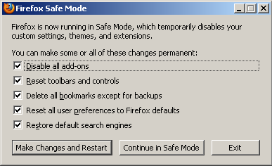 how to restore firefox default setting picture 4