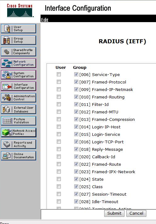 How to setup APC with RADIUS on Cisco ACS for Windows pic 2