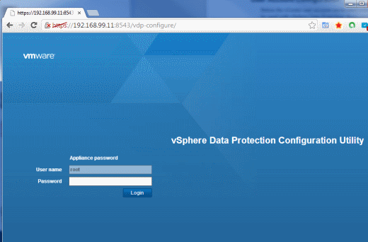 vSphere Data Protection 5.1.11 install 1