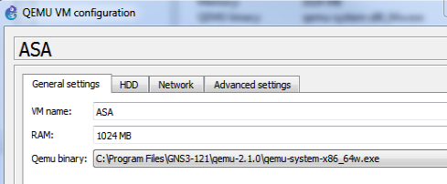 Install Cisco ASA 8.4 on GNS3 1.2 Reference picture 1 