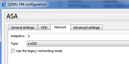 Install Cisco ASA 8.4 on GNS3 1.2 Reference picture 3 